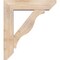 Ekena Millwork Funston Slat Smooth Bracket w/ Offset Brace, Douglas Fir, 7 1/2"W x 30"D x 34"H BKT0806X30X34FST06SDF - alternate 3
